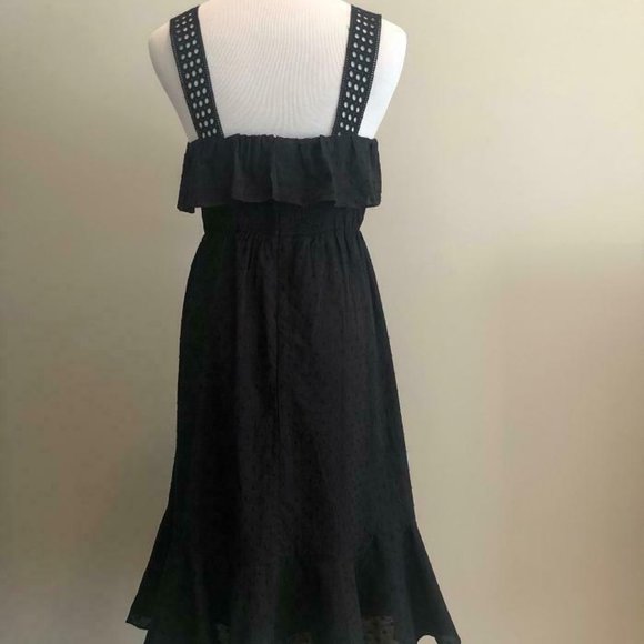 J.Crew $110 Petite Ruffle Eyelet Dress G5921 - Picture 2 of 6